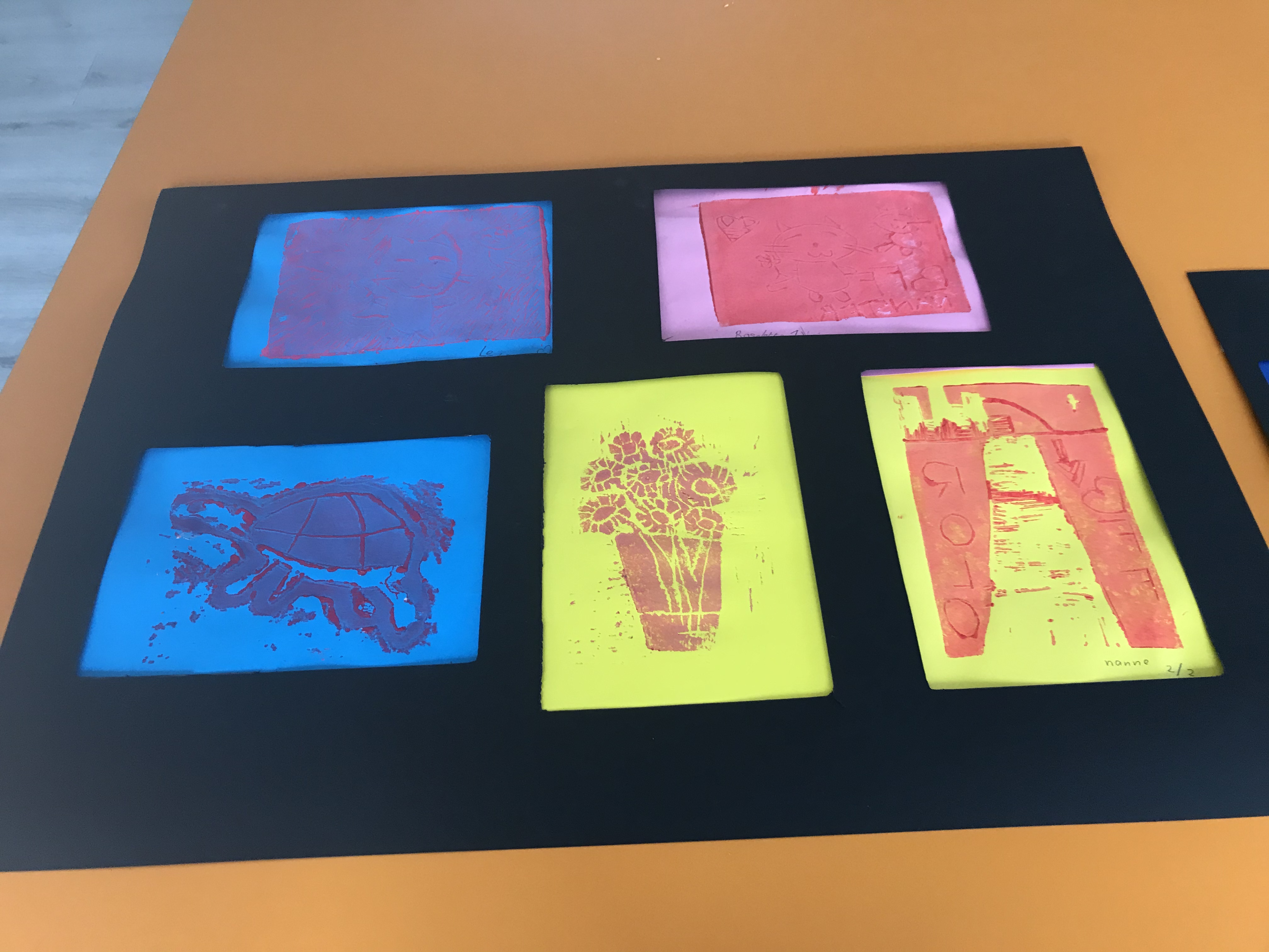 leer je eigen linosnede maken in de workshop hoogdruk