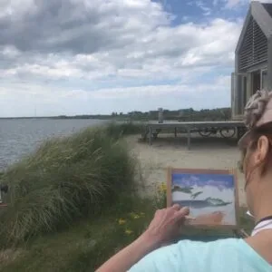 waar loop je tegenaan als je de lucht aan het naschilderen bentent